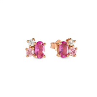 Orecchini Nomination Donna in Argento Zircone 241606/011 - 241606/011
